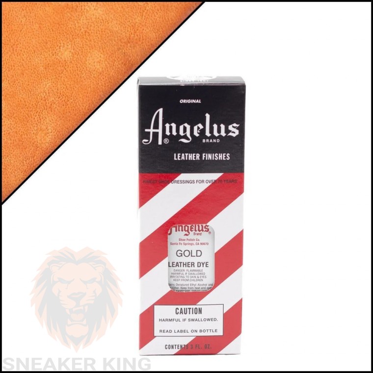Барвник для шкіри Angelus leather dye Gold (золотий) made in USA
